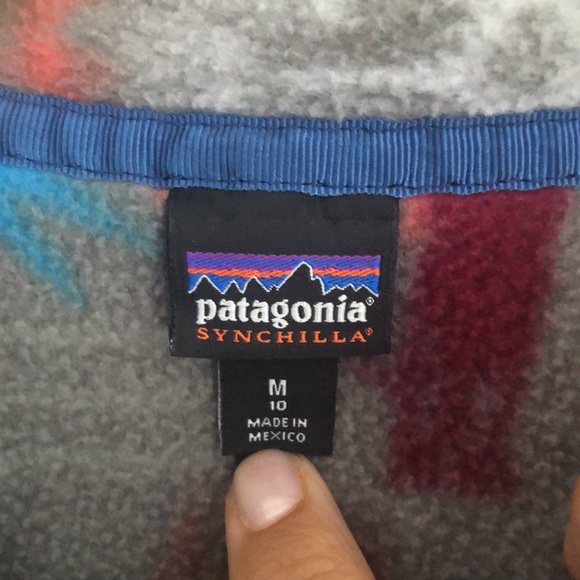 Patagonia synchilla sweatshirt size 10 - Picture 2 of 7